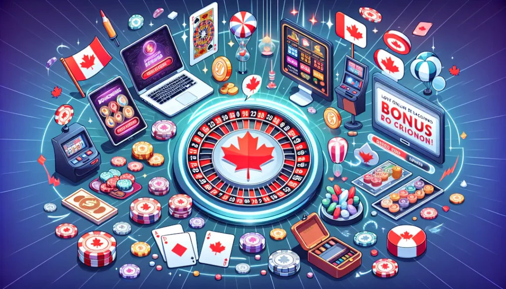 Les bonus et promotions offerts par les casinos en ligne canadiens